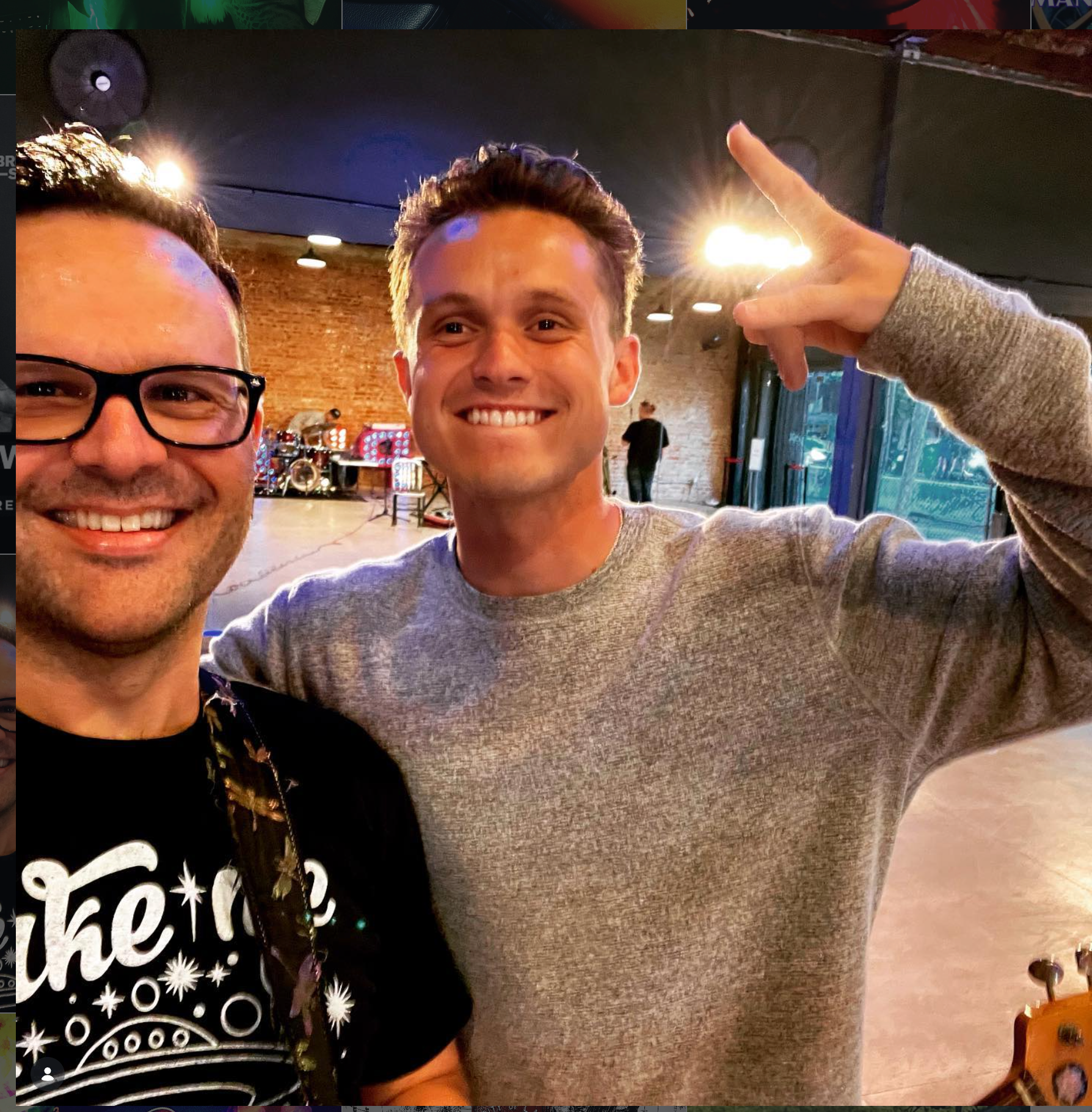 Rehearsal with John Lindahl